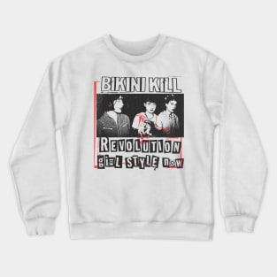 bikini kill // fanart Crewneck Sweatshirt